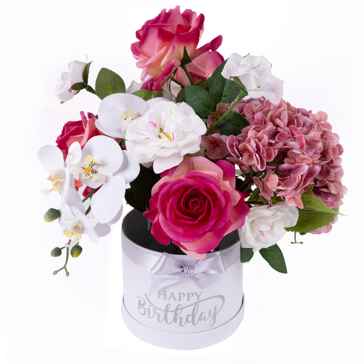 Everlasting Orchid &amp; Rose Arrangement
