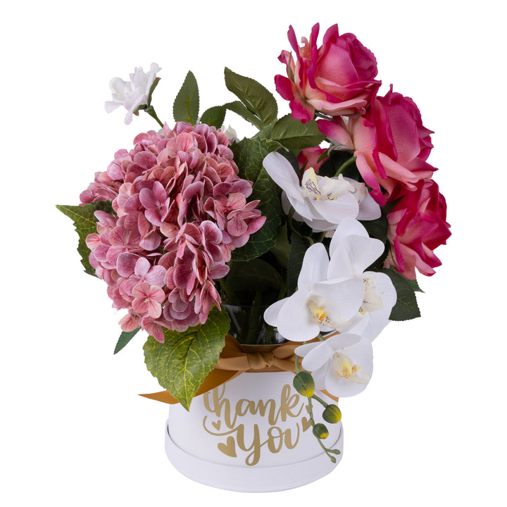 Everlasting Orchid &amp; Rose Arrangement