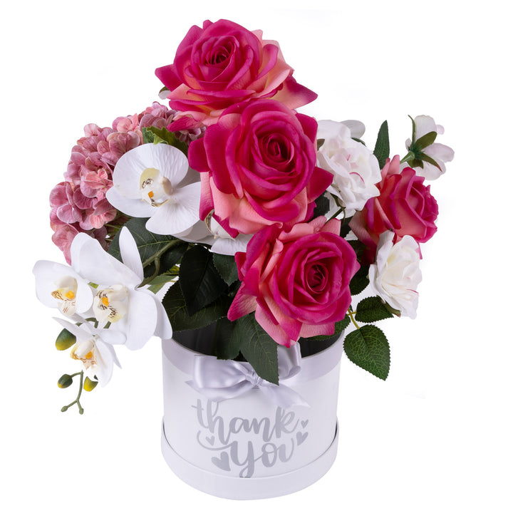 Everlasting Orchid &amp; Rose Arrangement