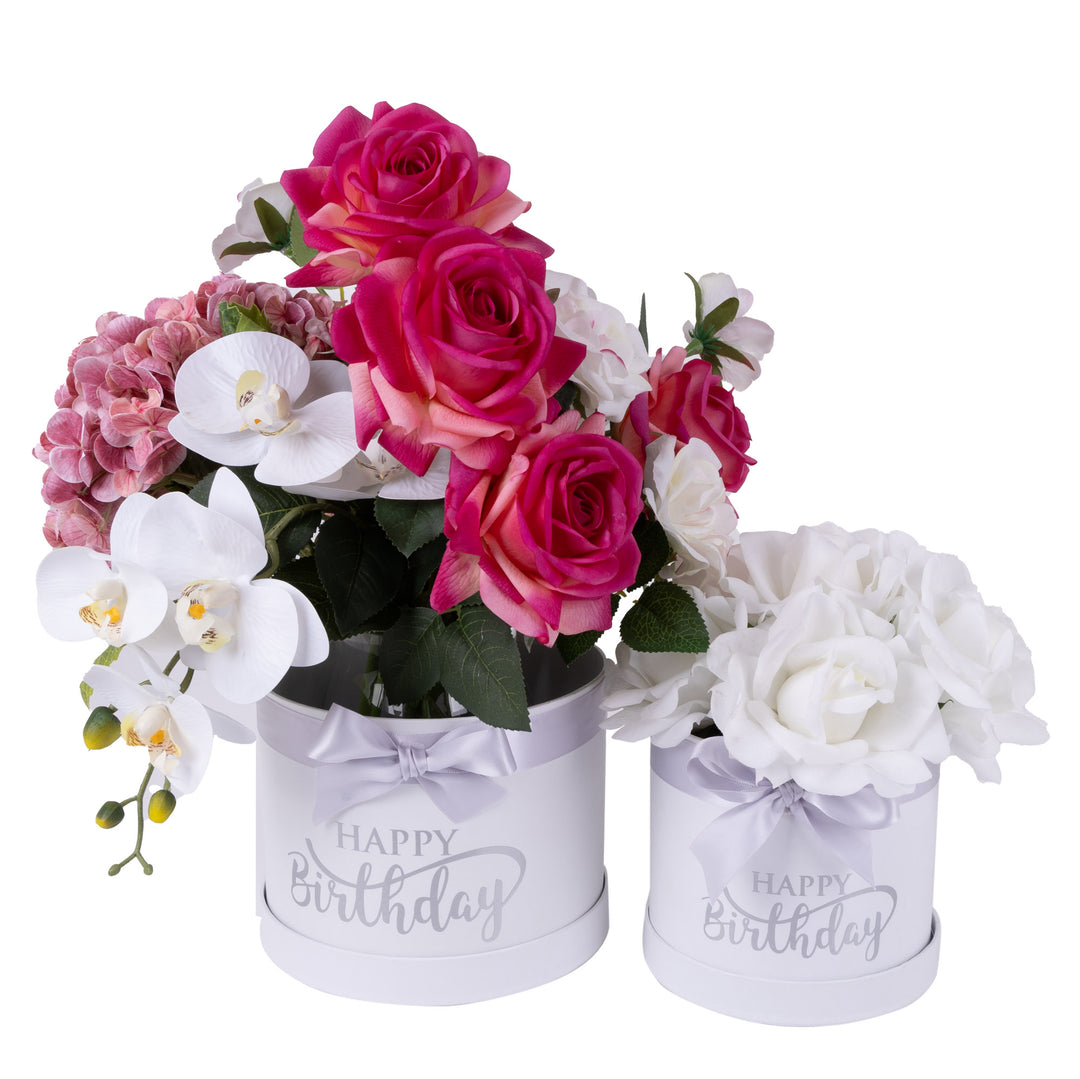 Everlasting Orchid &amp; Rose Arrangement