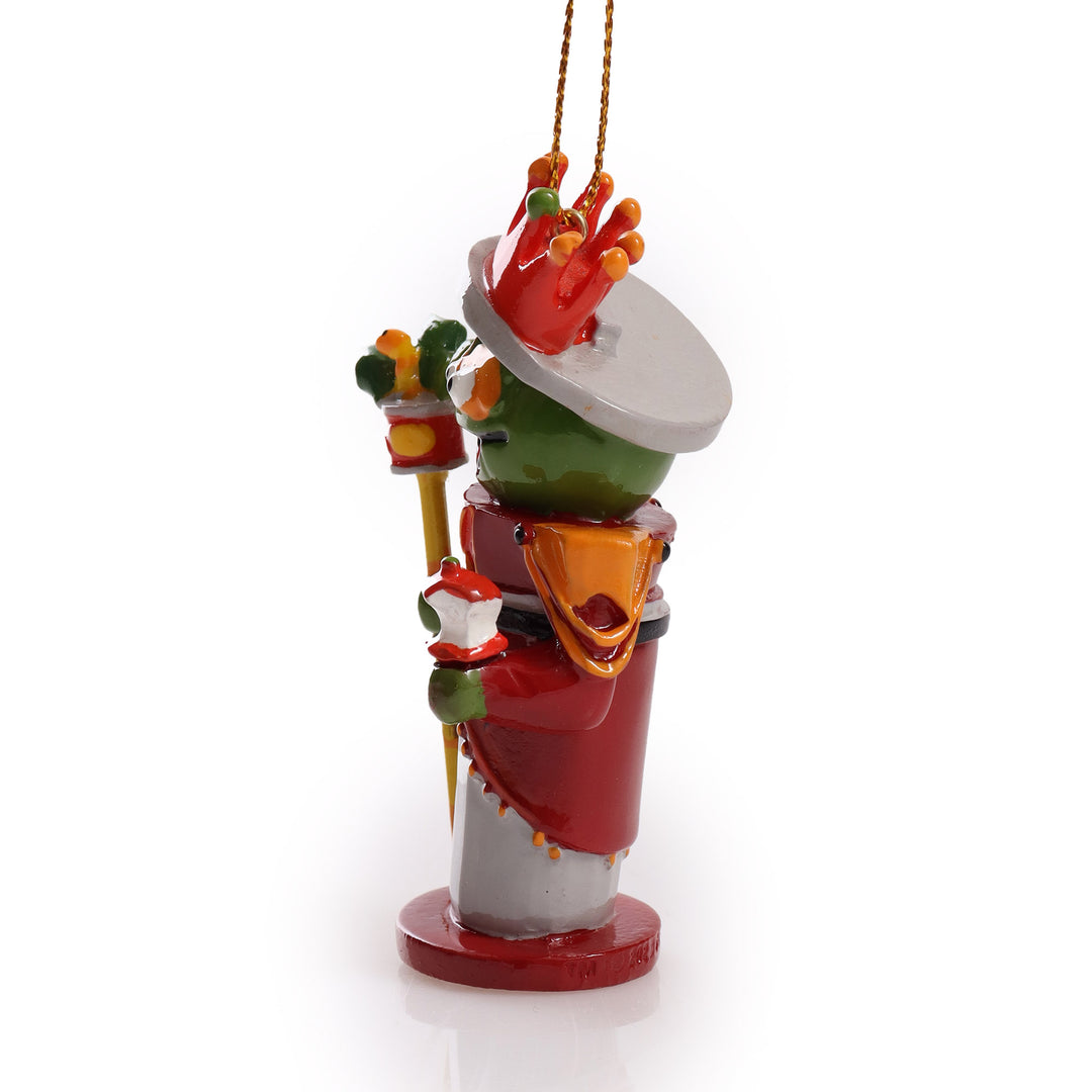 Oscar the Grouch Sesame Street Hanging Christmas Nutcracker Decoration
