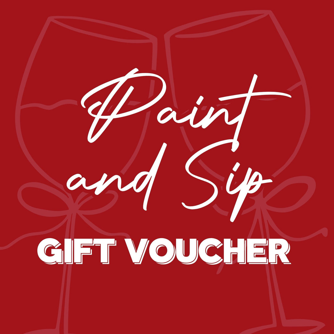 Paint &amp; Sip Gift Voucher