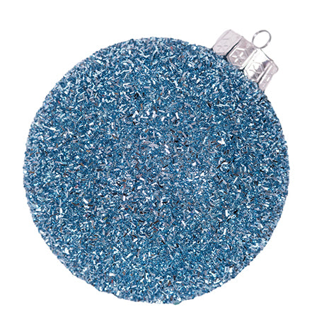 Pale Blue Jumbo Shatterproof Christmas Bauble Decoration