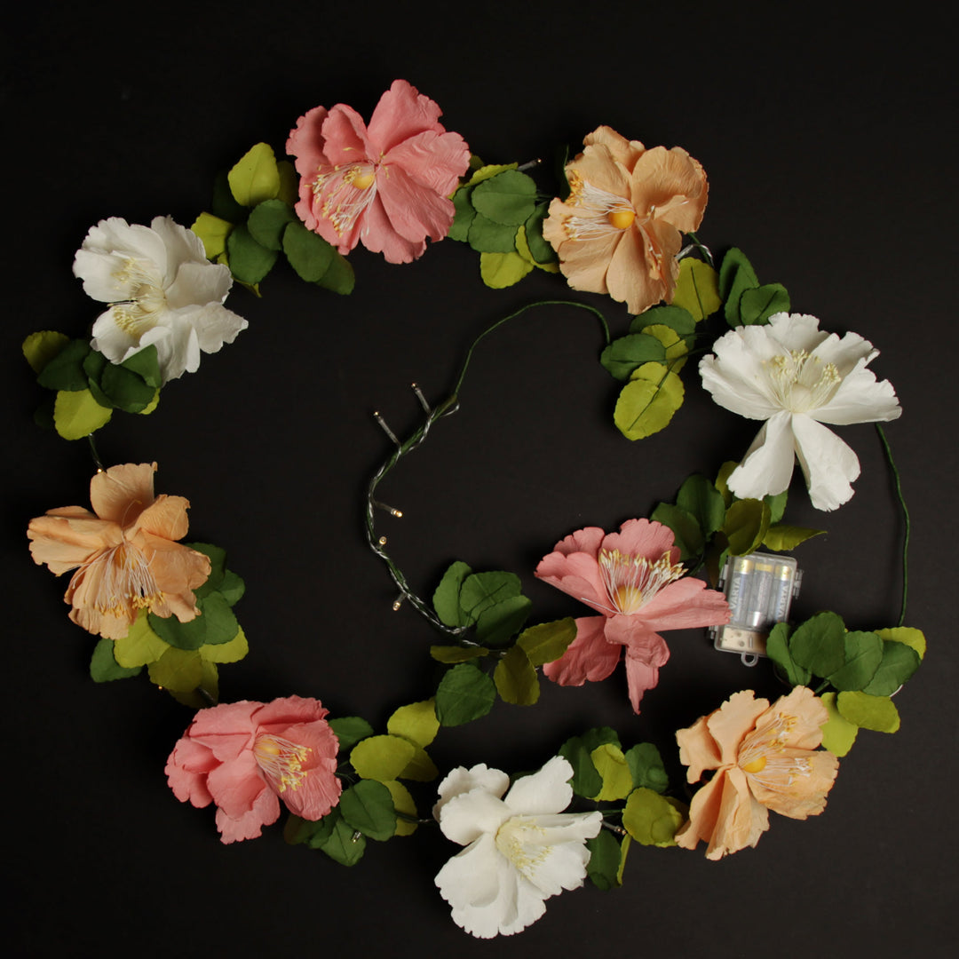 Paper Flower Garland 