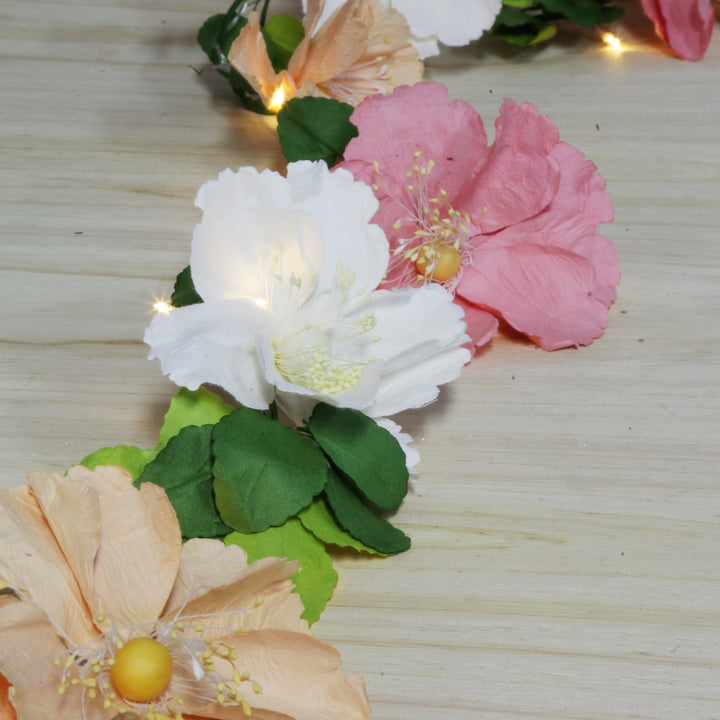 Paper Flower Garland 