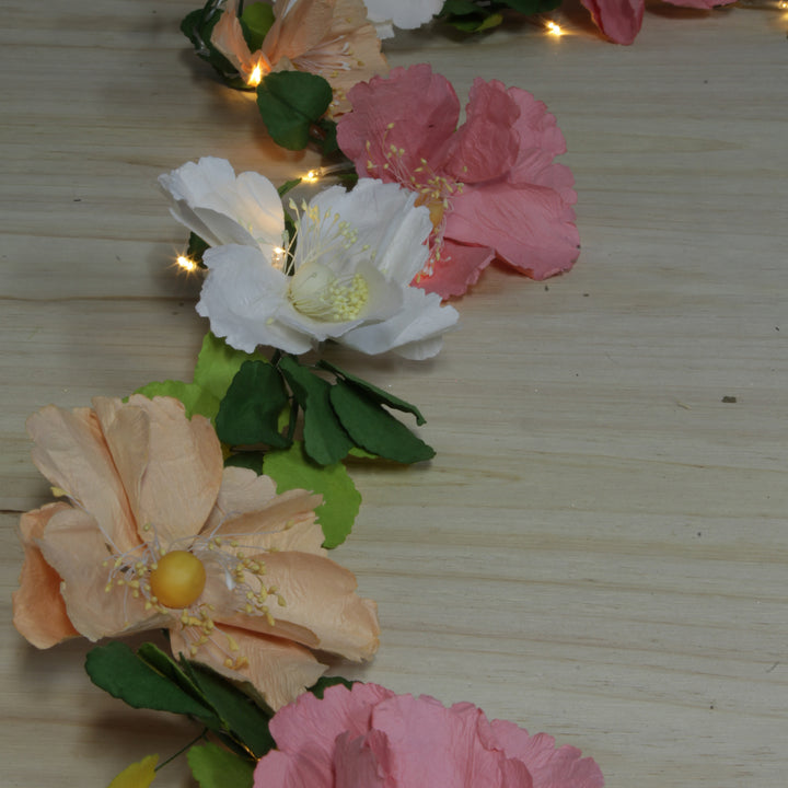 Paper Flower Garland 