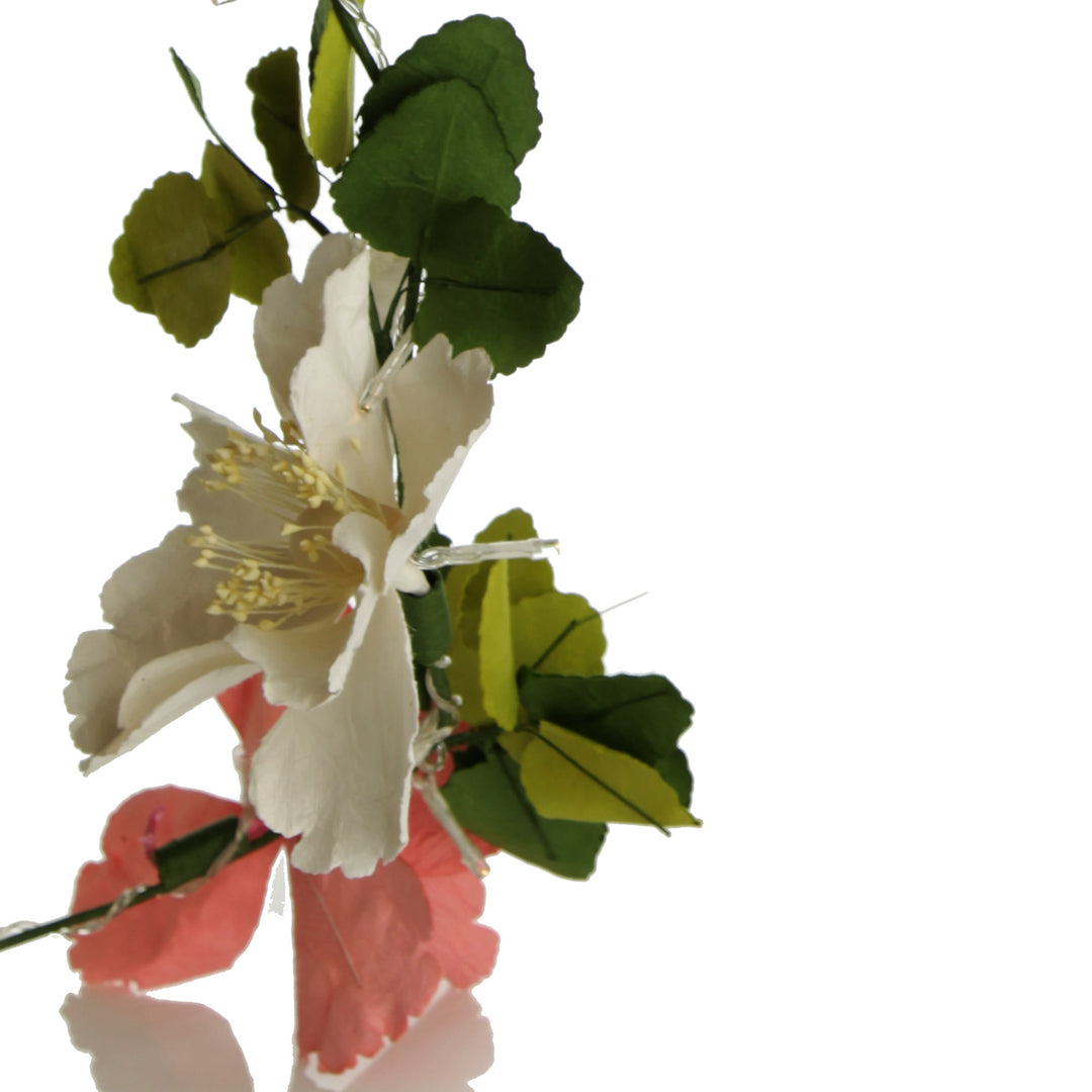 Light-up Paper Flower Garland