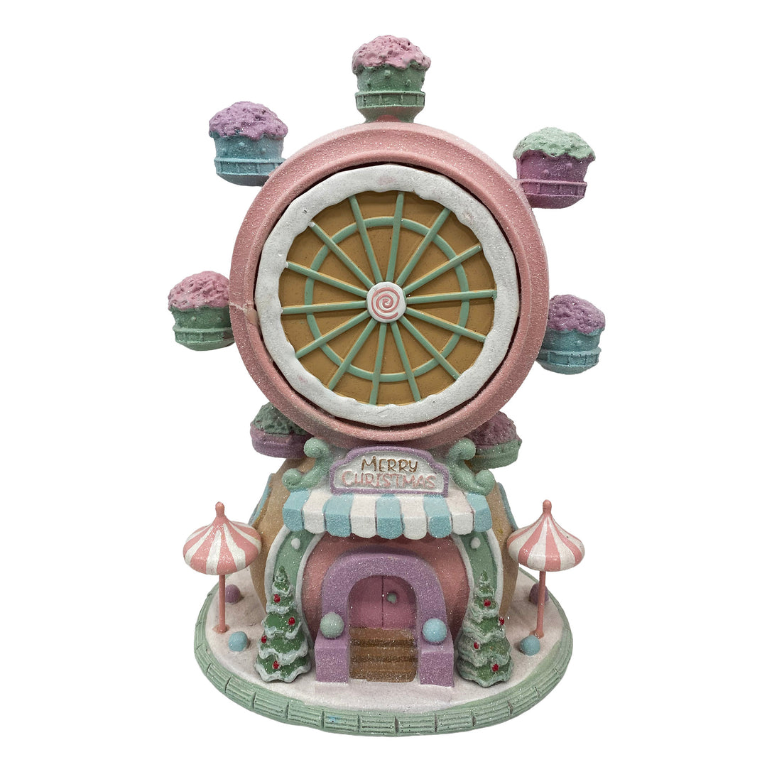 Pastel Candy Ferris Wheel Decoration