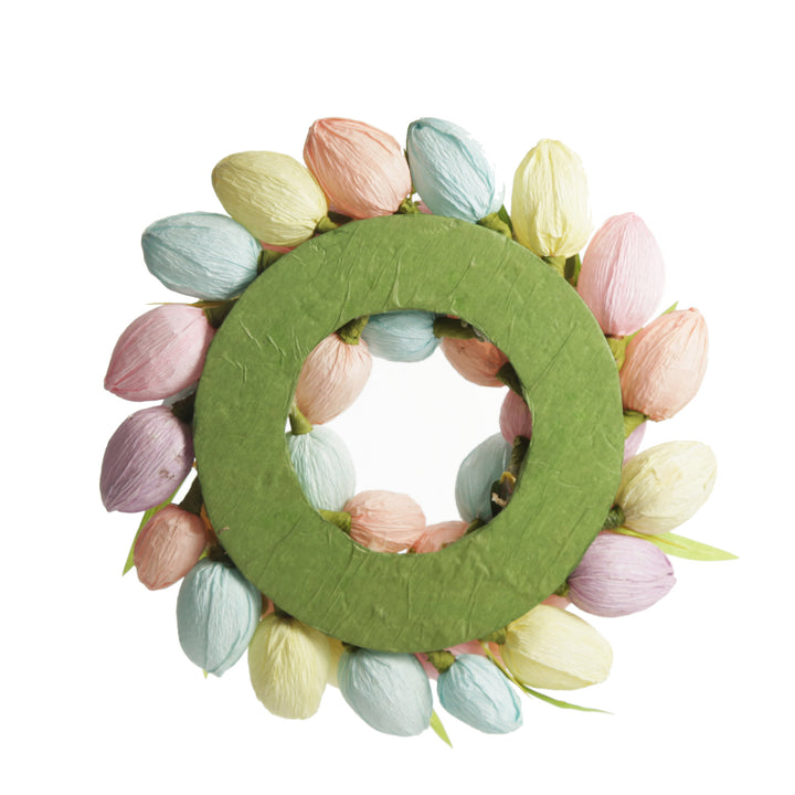 Pastel Easter Egg Wreath