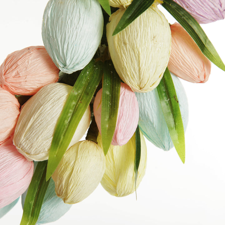 Pastel Easter Egg Wreath