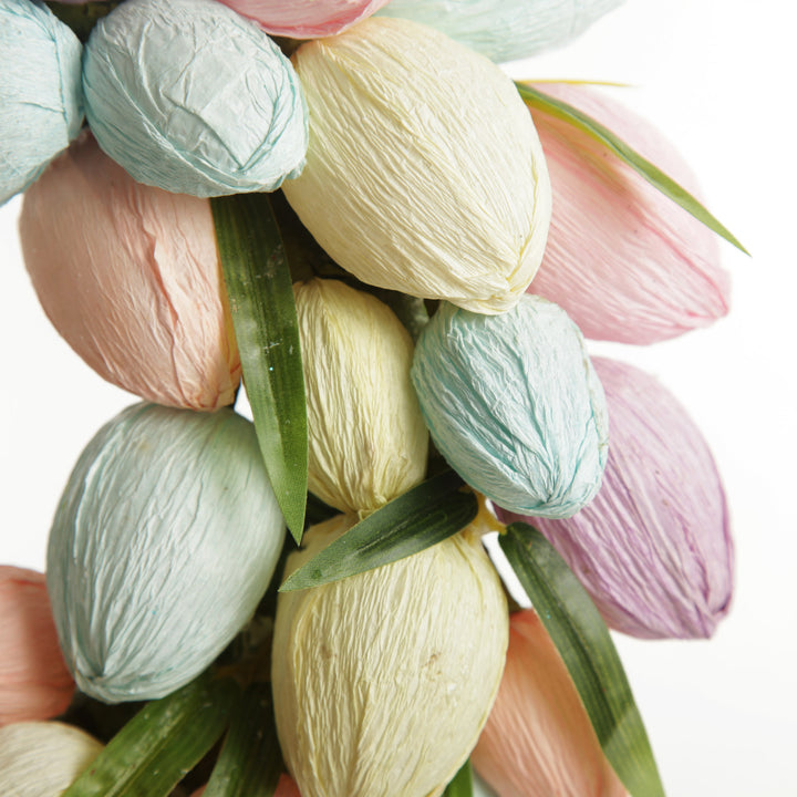 Pastel Easter Egg Wreath