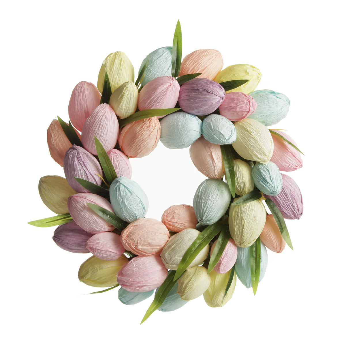 Pastel Easter Egg Wreath