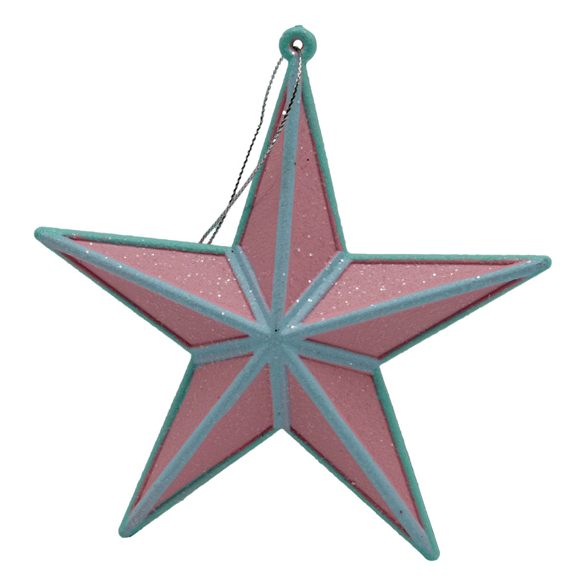 Pastel Frosted Berry Star Ornament