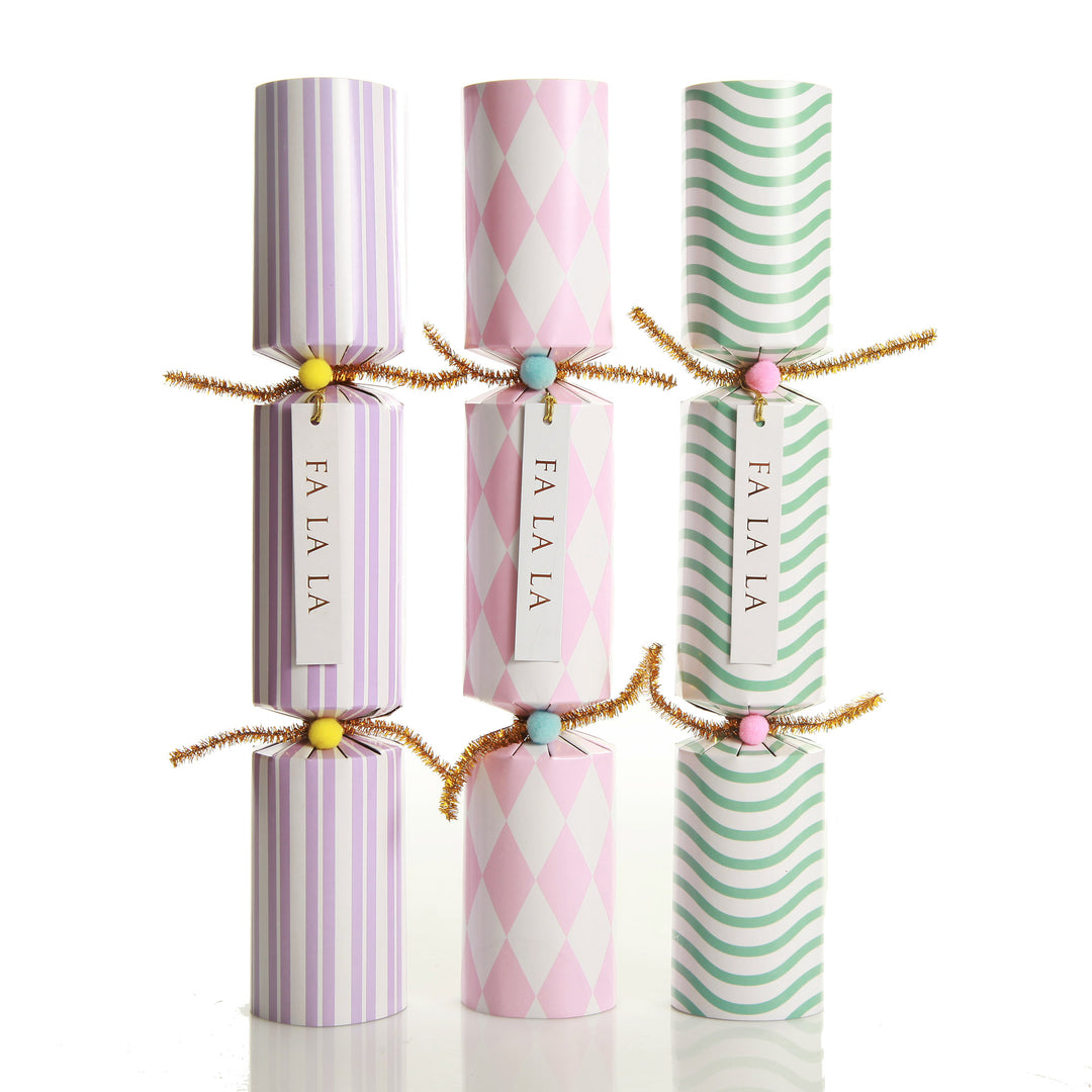 Pastel Pattern Christmas Bon Bons