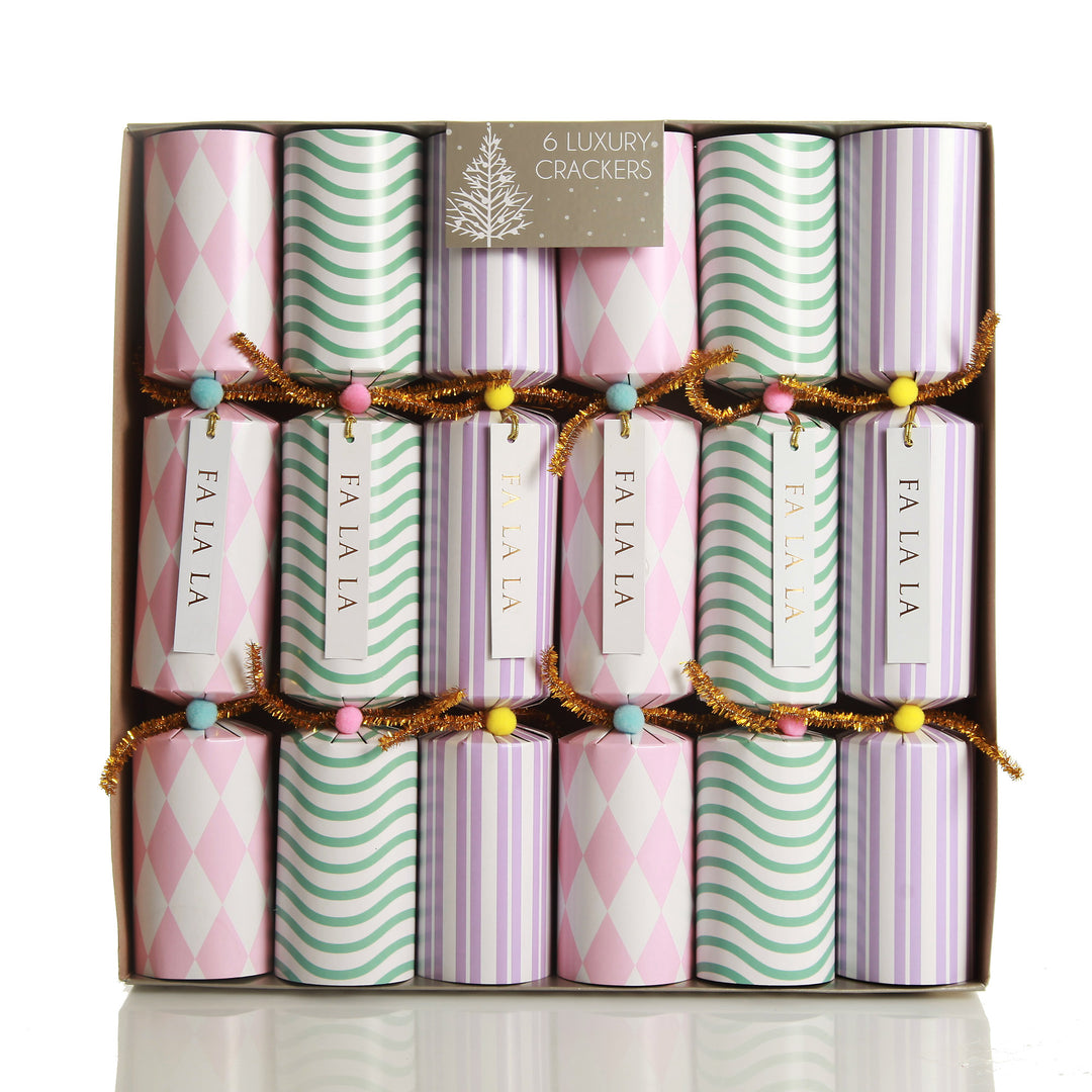 Pastel Pattern Christmas Bon Bons