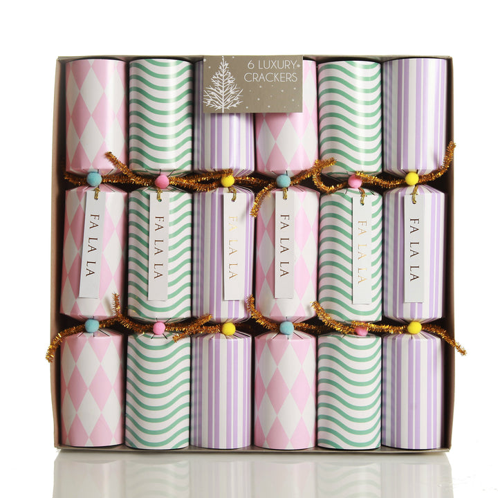 Pastel Pattern Christmas Bon Bons