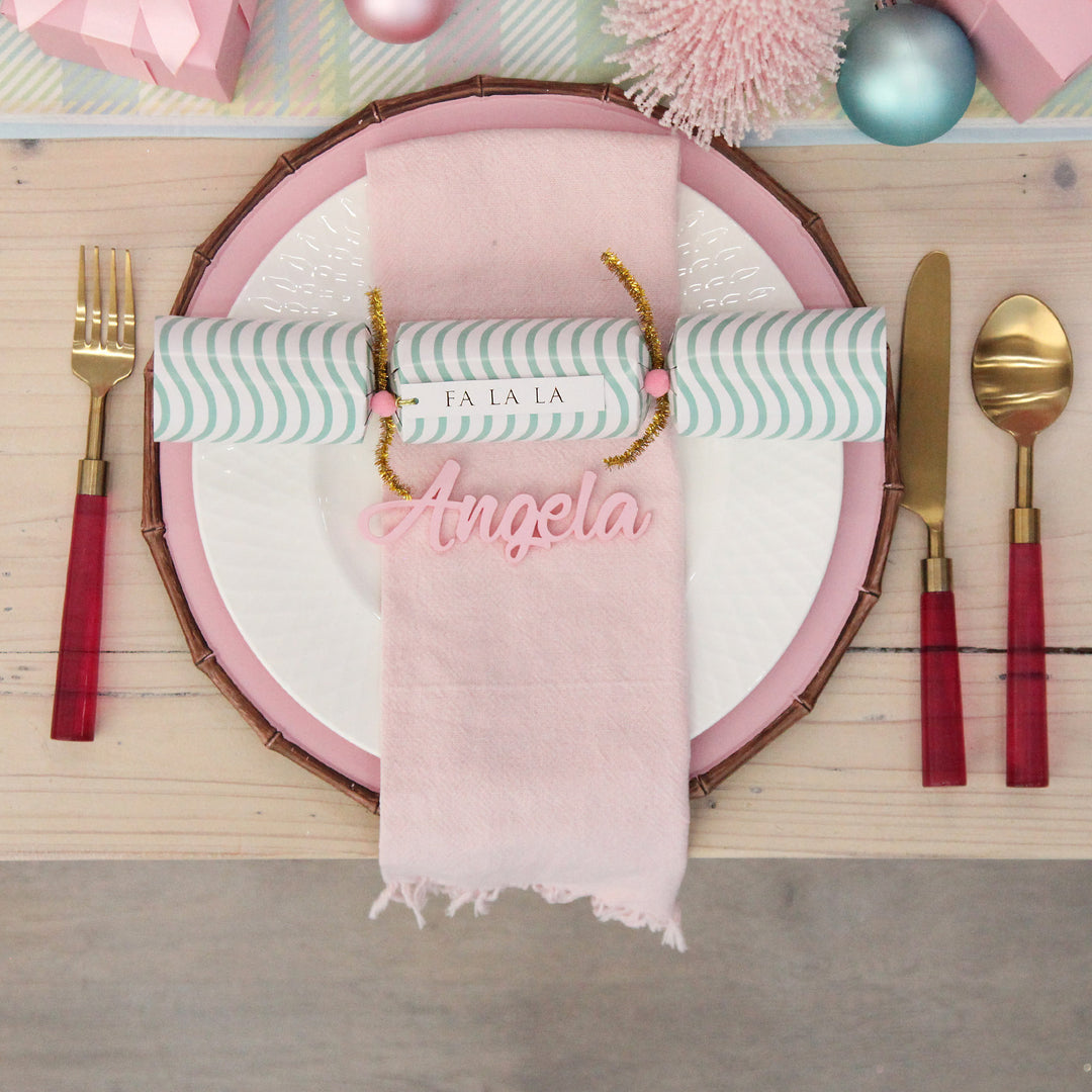 Pastel Pattern Christmas Bon Bons