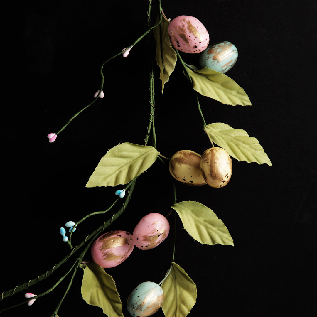 Pastel Speckled Egg Easter Garland