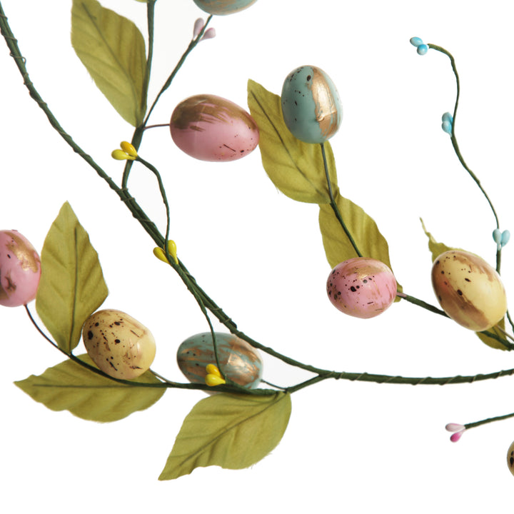 Pastel Speckled Egg Easter Garland