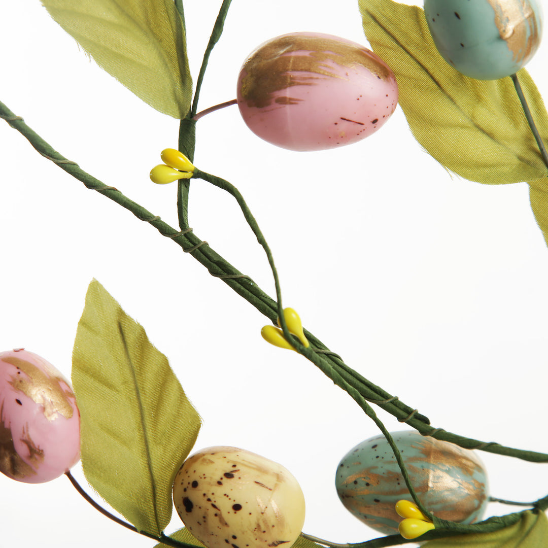 Pastel Speckled Egg Easter Garland