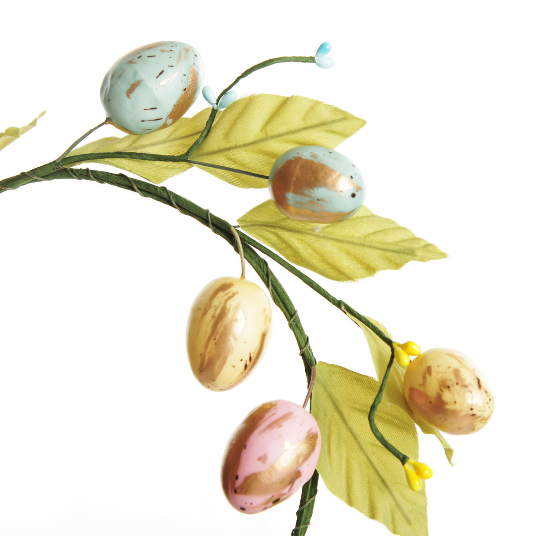 Pastel Speckled Egg Easter Wreath