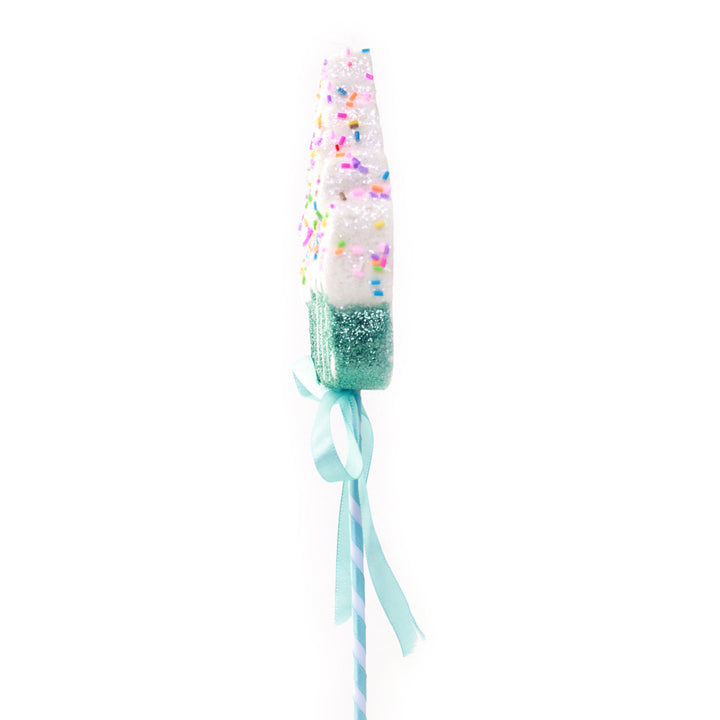 Pastel Sprinkle Cupcake Tree Pick - Set of 2