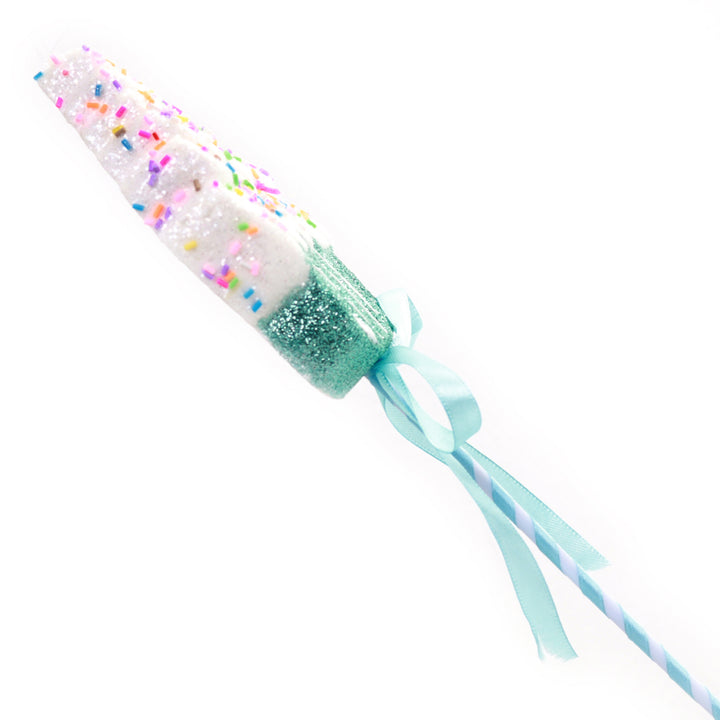 Pastel Sprinkle Cupcake Tree Pick - Set of 2