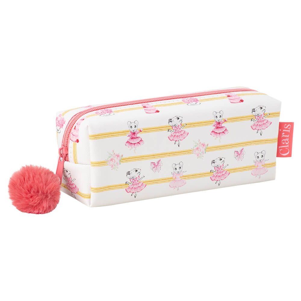 Pencil Case with Pom Pom - Claris