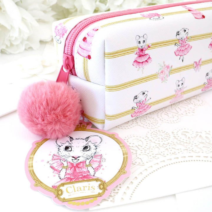 Pencil Case with Pom Pom - Claris