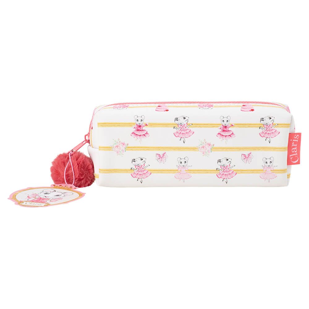 Pencil Case with Pom Pom - Claris