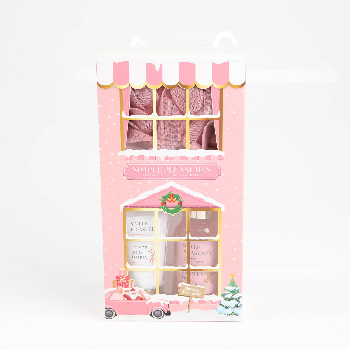 Peppermint Christmas Bath and Body Gift Set