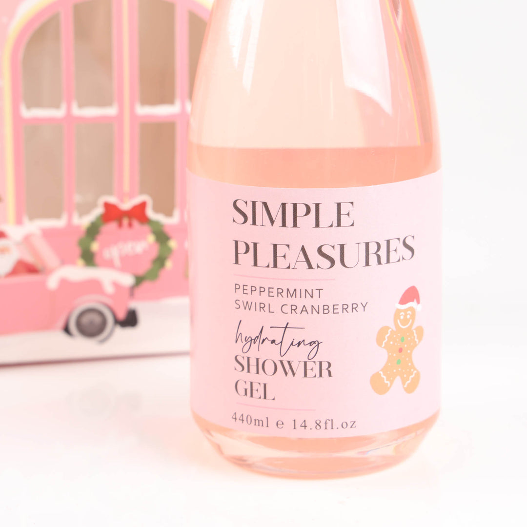 Peppermint Christmas Shower Gel Gift Pack