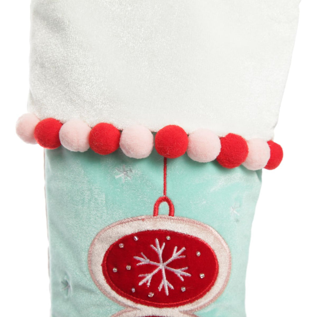 Peppermint Christmas Stocking - Set of 4