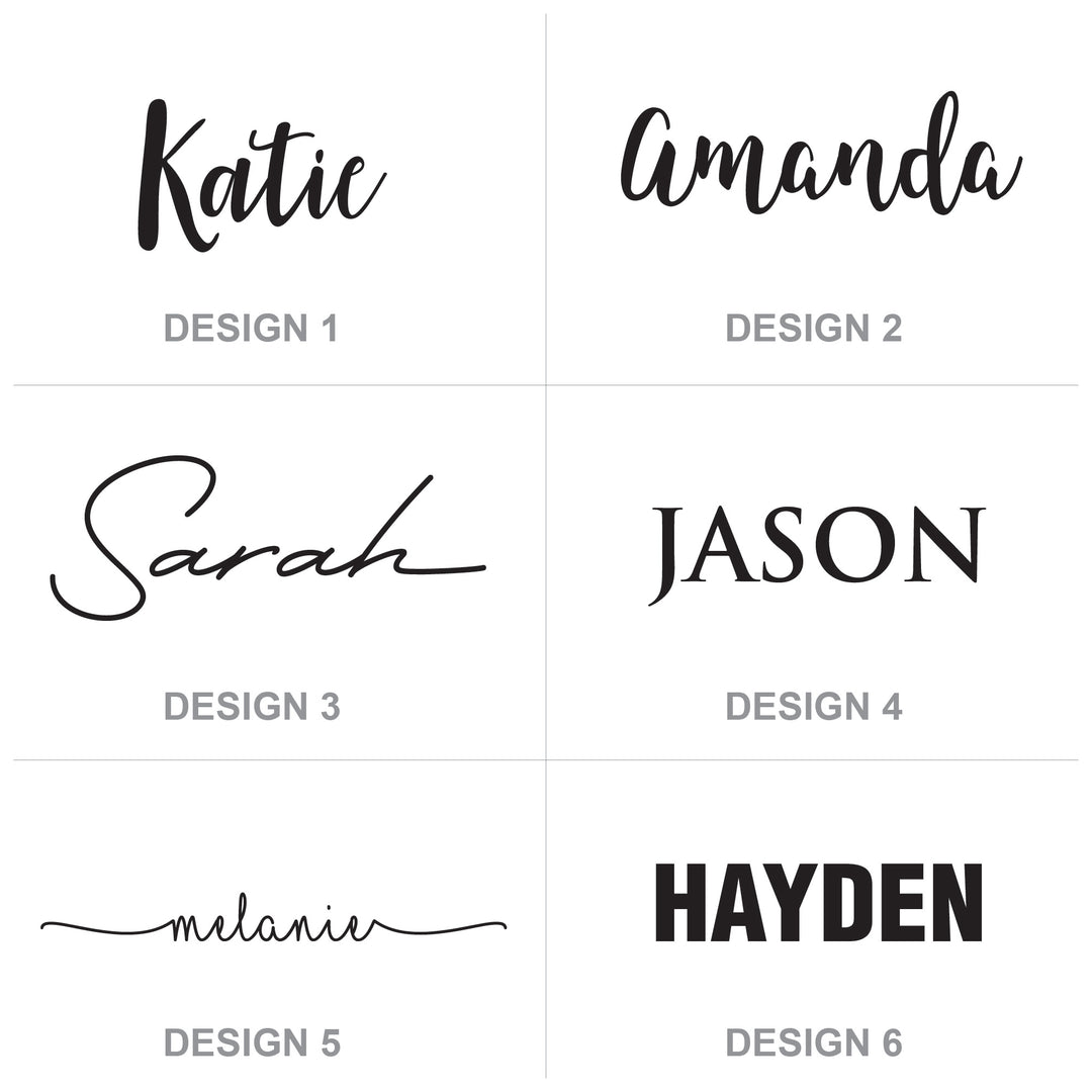 Personalised Canvas Deck Bag with Name