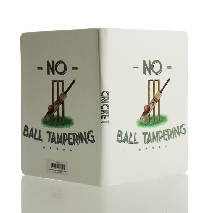  Personalised A5 Sports Notebook - Cricket