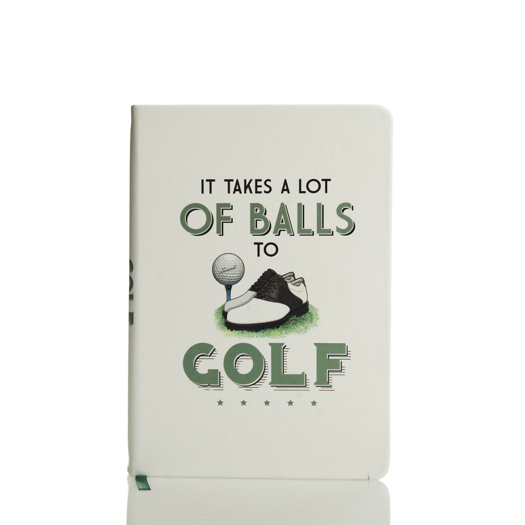  Personalised A5 Sports Notebook - Golf