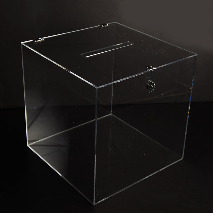 Personalised Acrylic Wedding Wishing Well Box