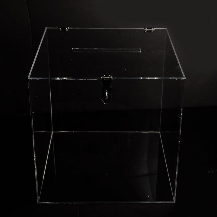 Personalised Acrylic Wedding Wishing Well Box