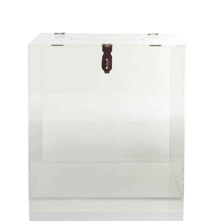 Personalised Acrylic Wedding Wishing Well Box