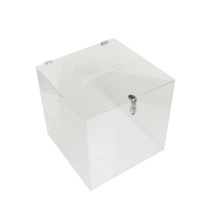 Personalised Acrylic Wedding Wishing Well Box