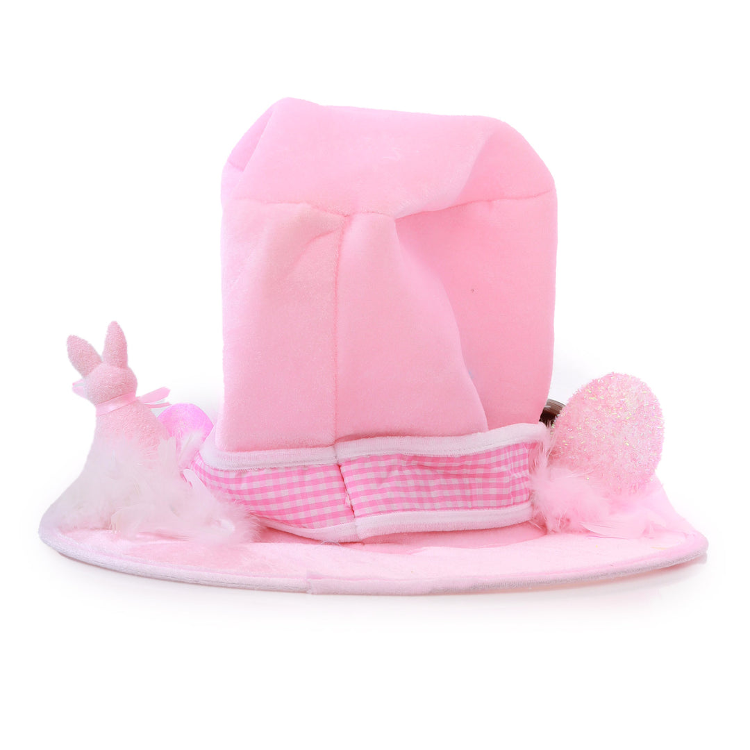 Personalised Baby Pink Easter Bunny Ears Hat