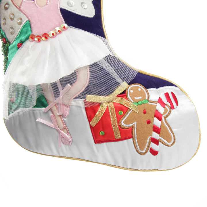 Personalised Ballerina Christmas Stocking