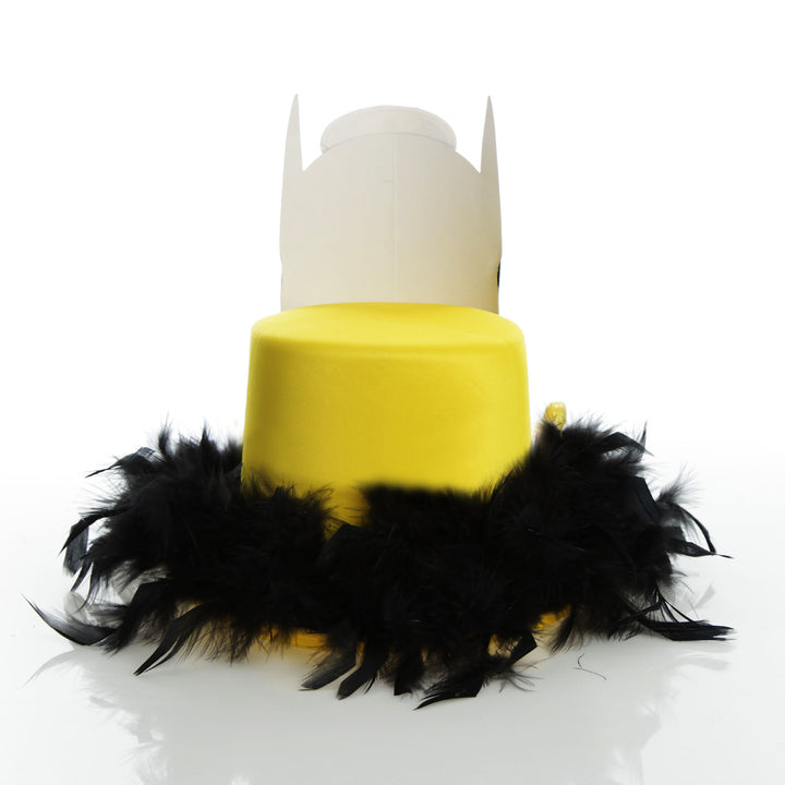 Personalised Yellow Batman Easter Hat