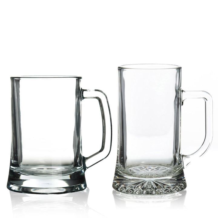 Personalised Groomsman Tankard Glass Stein