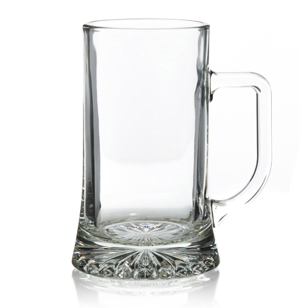 ANZAC Tribute Memorial Solider Engraved Tankard Glass Stein
