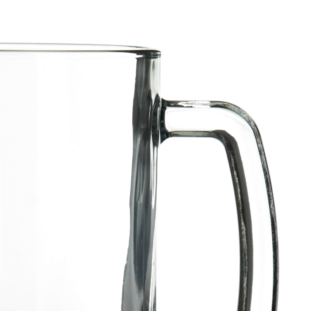 ANZAC Tribute Memorial Solider Engraved Tankard Glass Stein