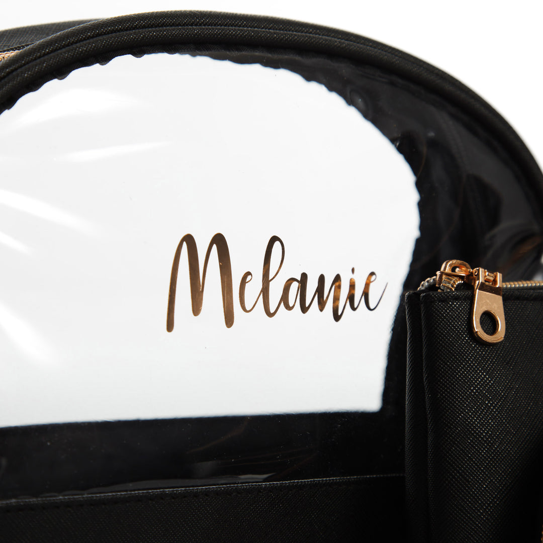 Personalised Black Beauty Case Trio