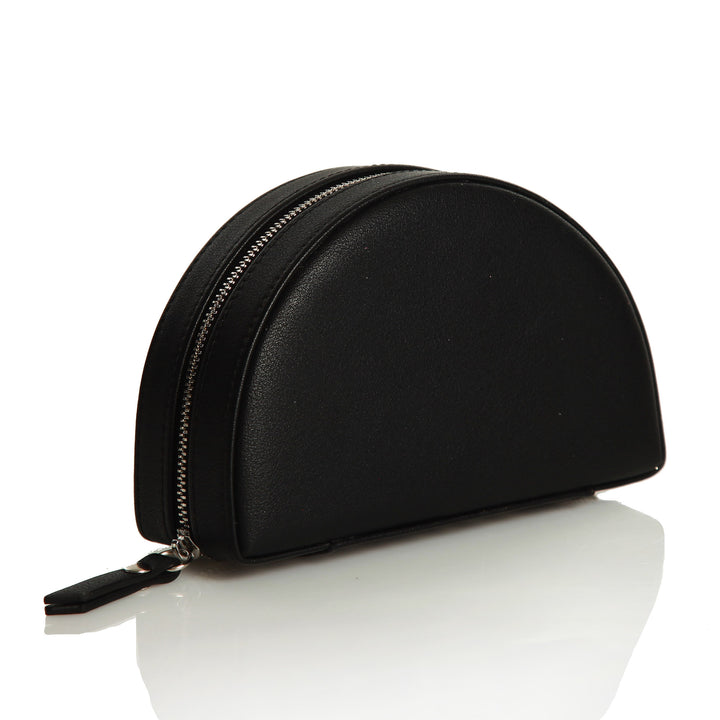 Personalised Black Curved Travel Jewellery Case