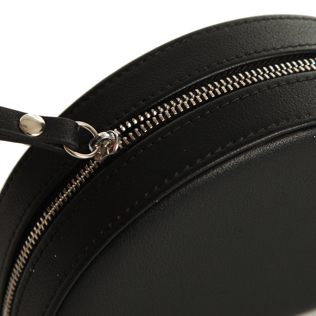 Personalised Black Curved Travel Jewellery Case