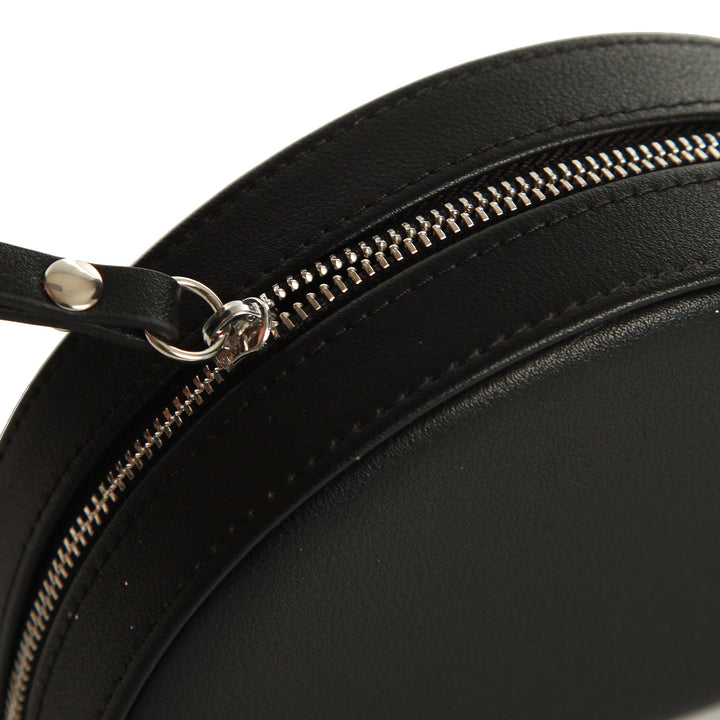 Personalised Black Curved Travel Jewellery Case